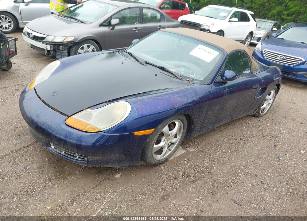 2002 PORSCHE BOXSTER VIN: WP0CA29822U622397