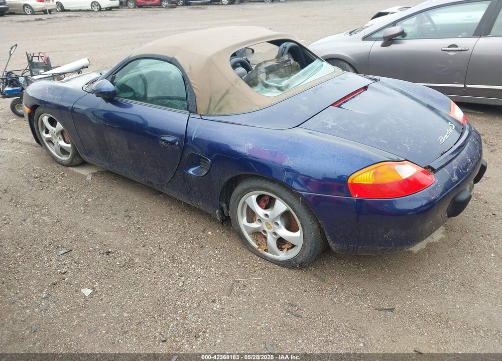 2002 PORSCHE BOXSTER VIN: WP0CA29822U622397