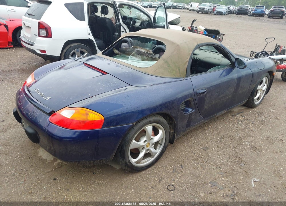 2002 PORSCHE BOXSTER VIN: WP0CA29822U622397