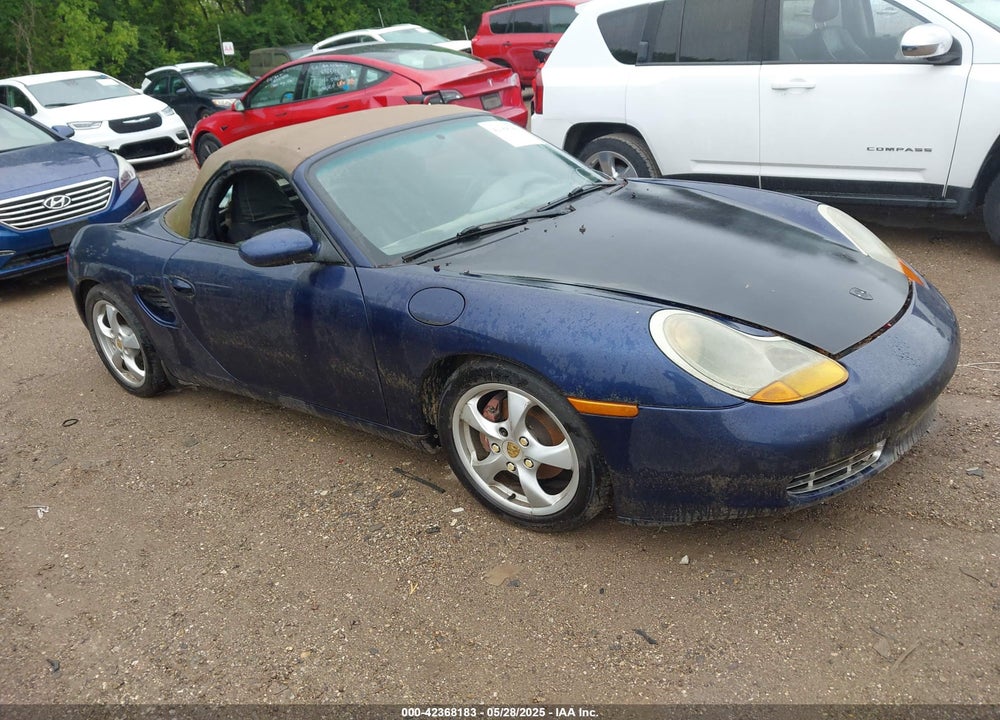 2002 PORSCHE BOXSTER VIN: WP0CA29822U622397