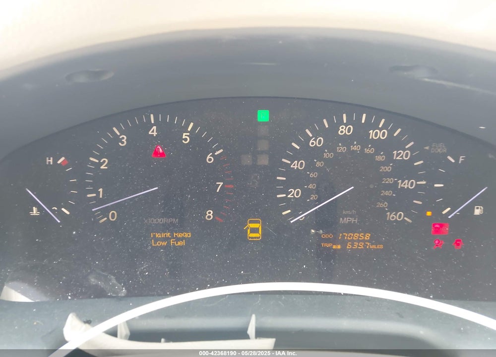 2005 LEXUS LS 430 VIN: JTHBN36F955012602