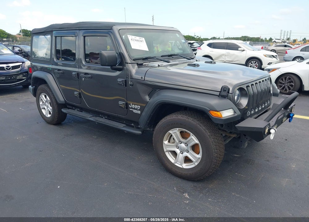 2018 JEEP WRANGLER UNLIMITED SPORT 4X4 VIN: 1C4HJXDN7JW198170