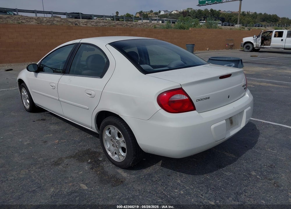 2004 DODGE NEON SXT VIN: 1B3ES56C84D528853