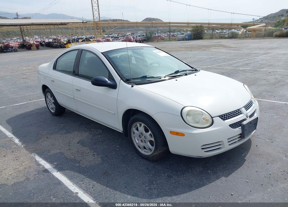 2004 DODGE NEON SXT VIN: 1B3ES56C84D528853