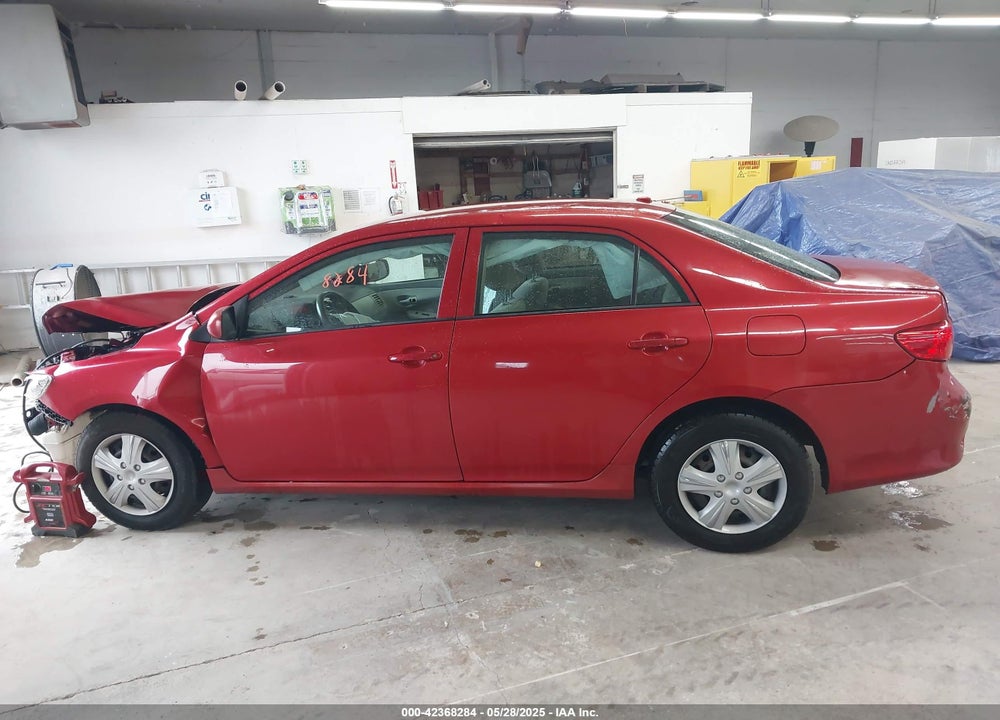 2009 TOYOTA COROLLA LE VIN: 2T1BU40E49C110472