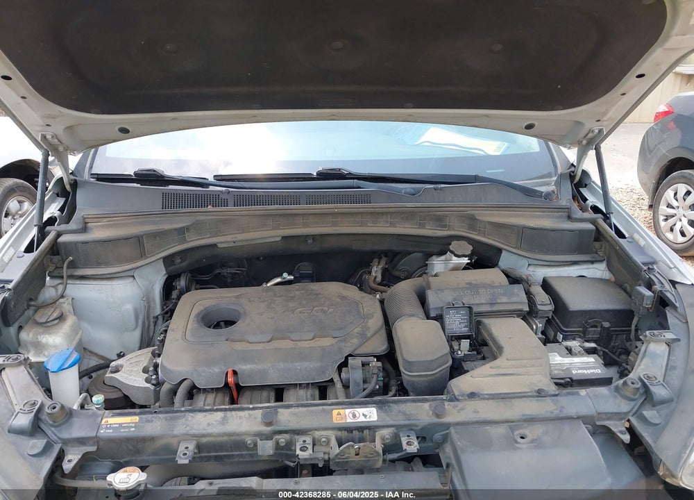 2017 HYUNDAI SANTA FE VIN: 5XYZT3LB6HG383834