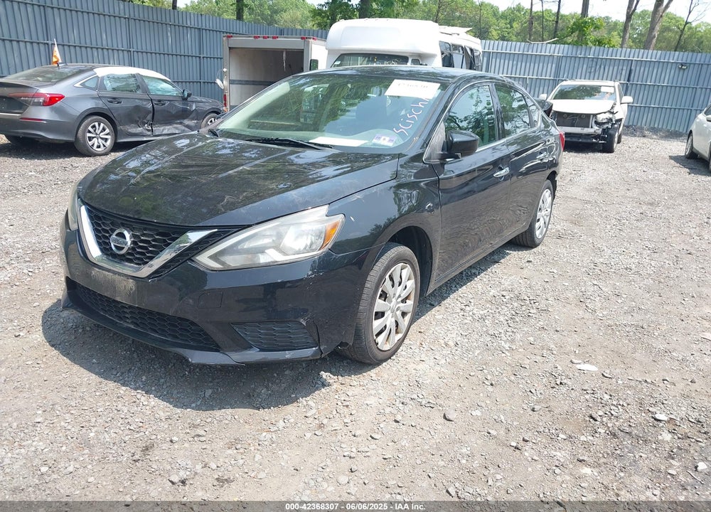 2017 NISSAN SENTRA SV VIN: 3N1AB7AP6HY321967