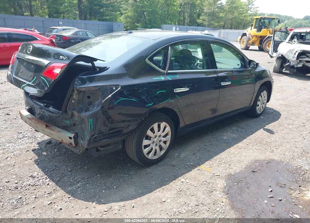 2017 NISSAN SENTRA SV VIN: 3N1AB7AP6HY321967