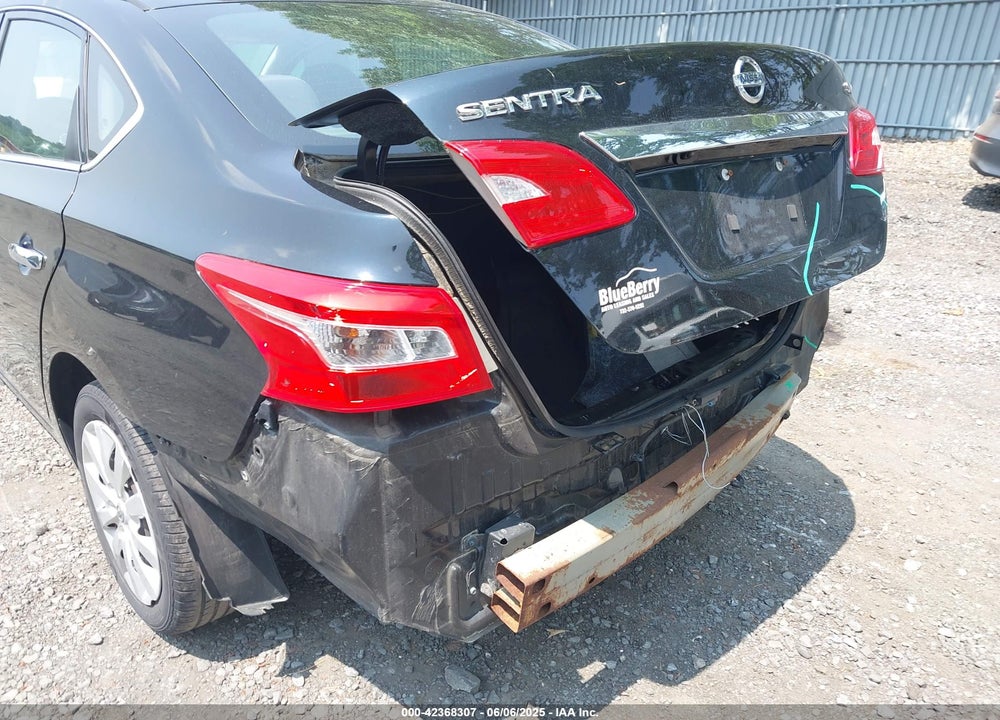 2017 NISSAN SENTRA SV VIN: 3N1AB7AP6HY321967