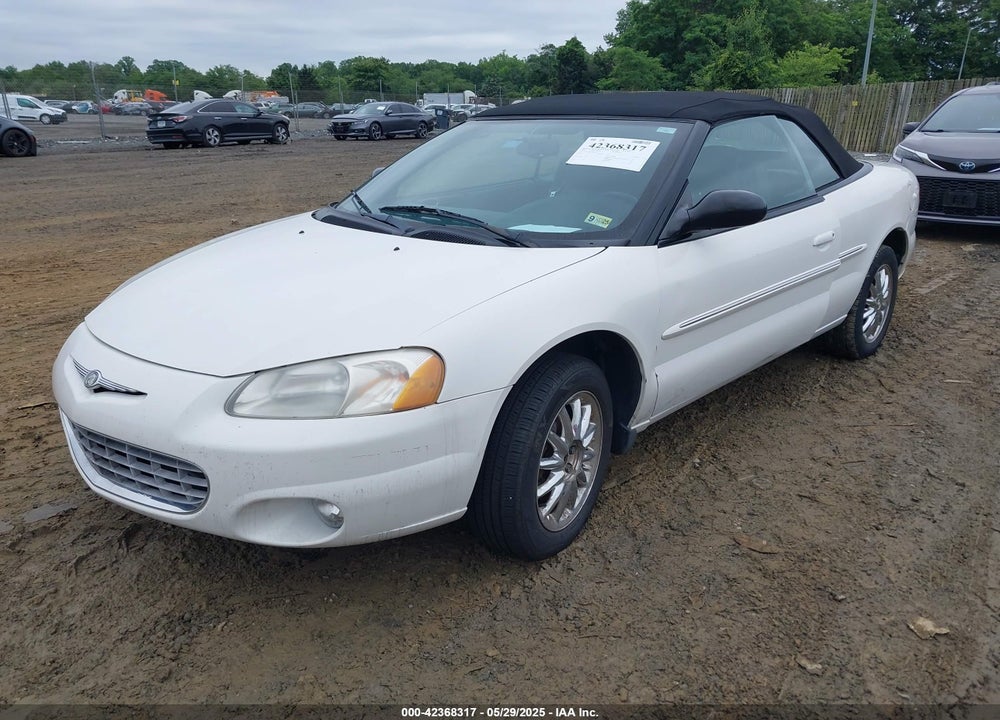 2002 CHRYSLER SEBRING LIMITED VIN: 1C3EL65R52N200714