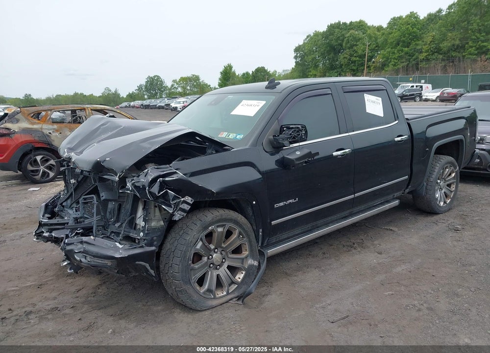 2017 GMC SIERRA 1500 DENALI VIN: 3GTU2PEJ1HG235620