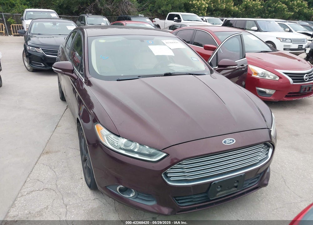 2013 FORD FUSION VIN: 3FA6P0HR8DR327380