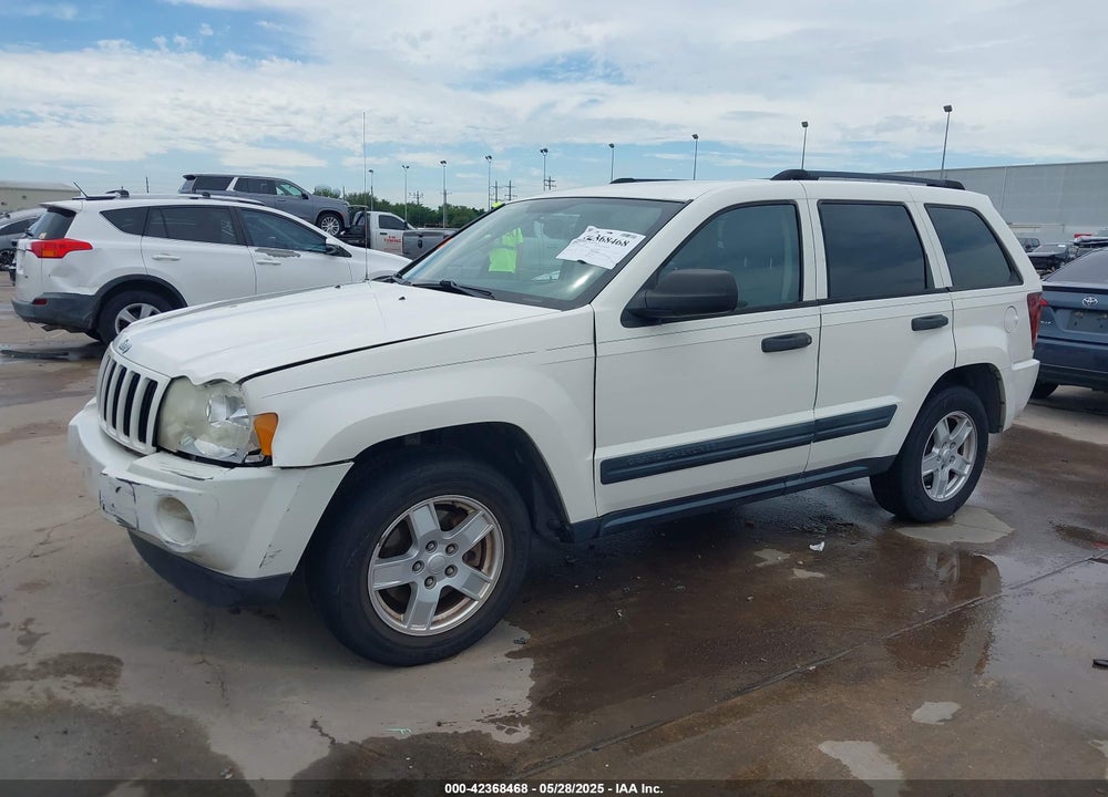 2005 CHEROKEE JEEP GRAND  LAREDO VIN: 1J4GS48K85C507136