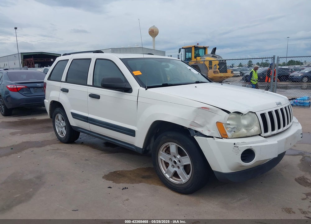 2005 CHEROKEE JEEP GRAND  LAREDO VIN: 1J4GS48K85C507136