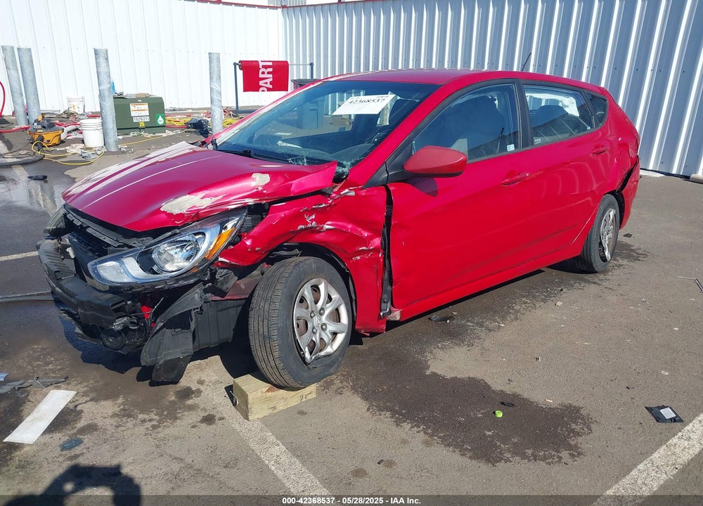 2012 HYUNDAI ACCENT VIN: KMHCT5AE5CU011869