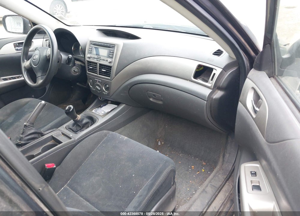 2008 SUBARU IMPREZA 2.5I VIN: JF1GH61678G835647