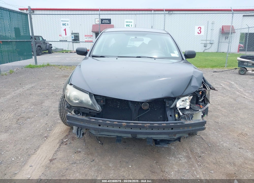 2008 SUBARU IMPREZA 2.5I VIN: JF1GH61678G835647
