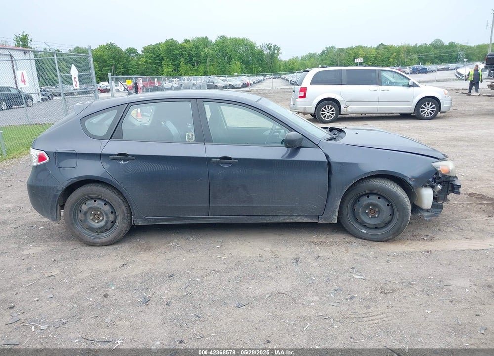 2008 SUBARU IMPREZA 2.5I VIN: JF1GH61678G835647