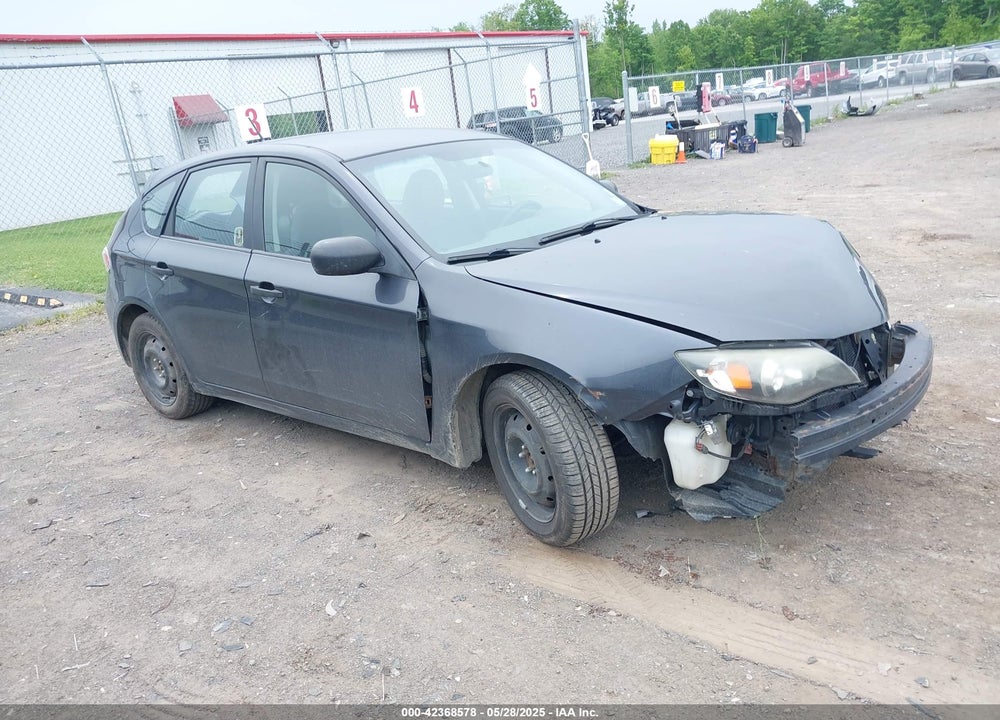 2008 SUBARU IMPREZA 2.5I VIN: JF1GH61678G835647