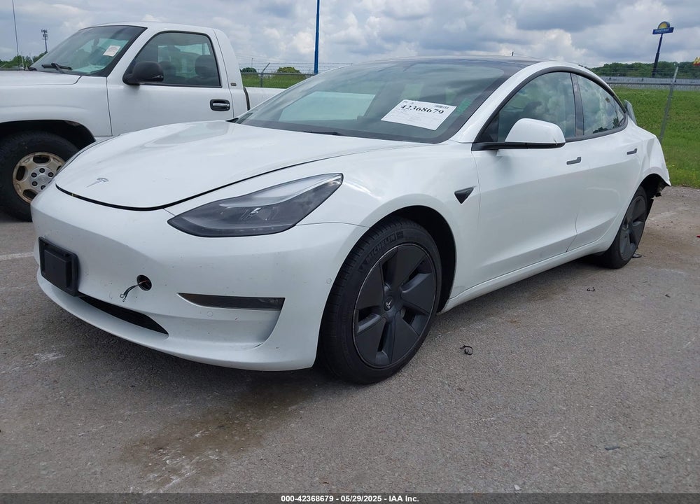 2022 TESLA MODEL 3 VIN: 5YJ3E1EBXNF319851