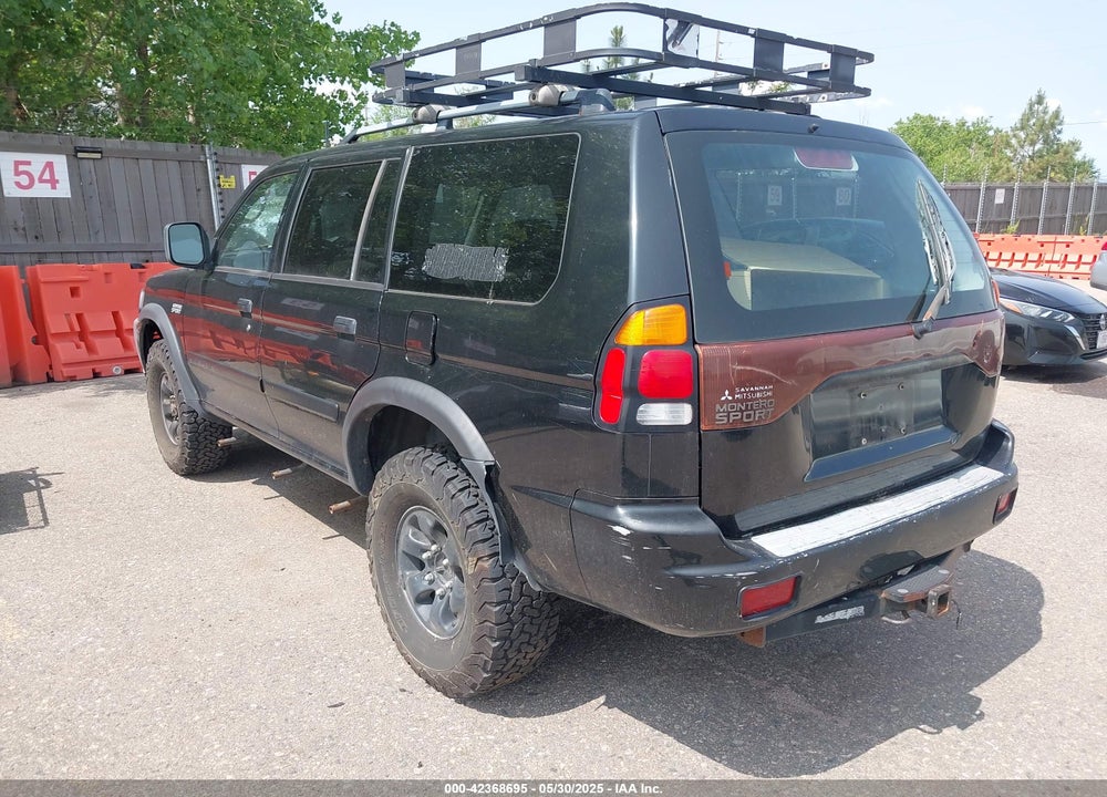 2002 MITSUBISHI MONTERO SPORT ES/LS VIN: JA4LS21H02J060570