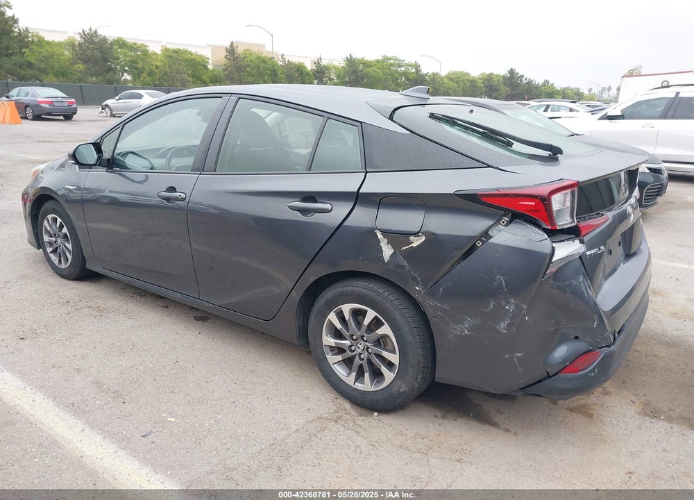 2019 TOYOTA PRIUS XLE VIN: JTDKARFU3K3093621