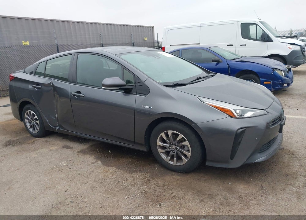 2019 TOYOTA PRIUS XLE VIN: JTDKARFU3K3093621