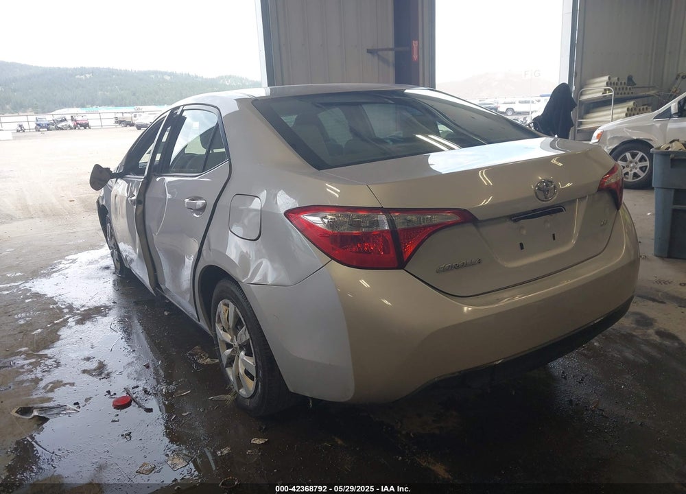 2016 TOYOTA COROLLA LE VIN: 2T1BURHE9GC540058