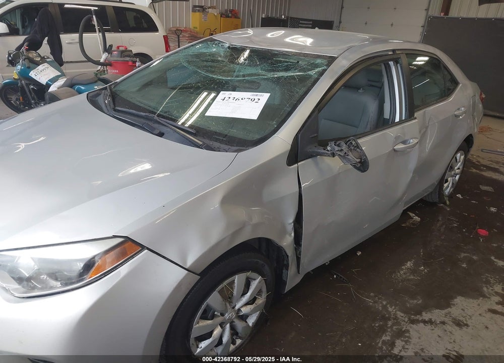 2016 TOYOTA COROLLA LE VIN: 2T1BURHE9GC540058
