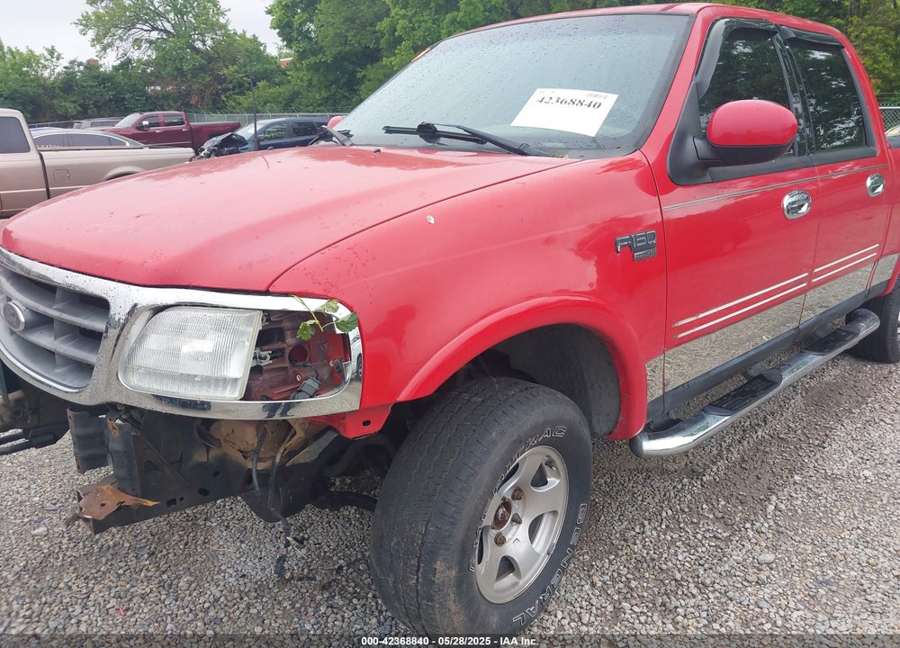 2002 FORD F-150 LARIAT/XLT VIN: 1FTRW08L52KD19373