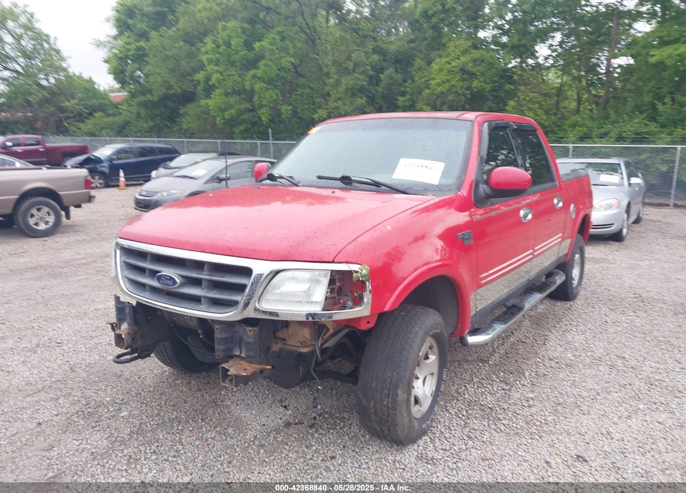 2002 FORD F-150 LARIAT/XLT VIN: 1FTRW08L52KD19373
