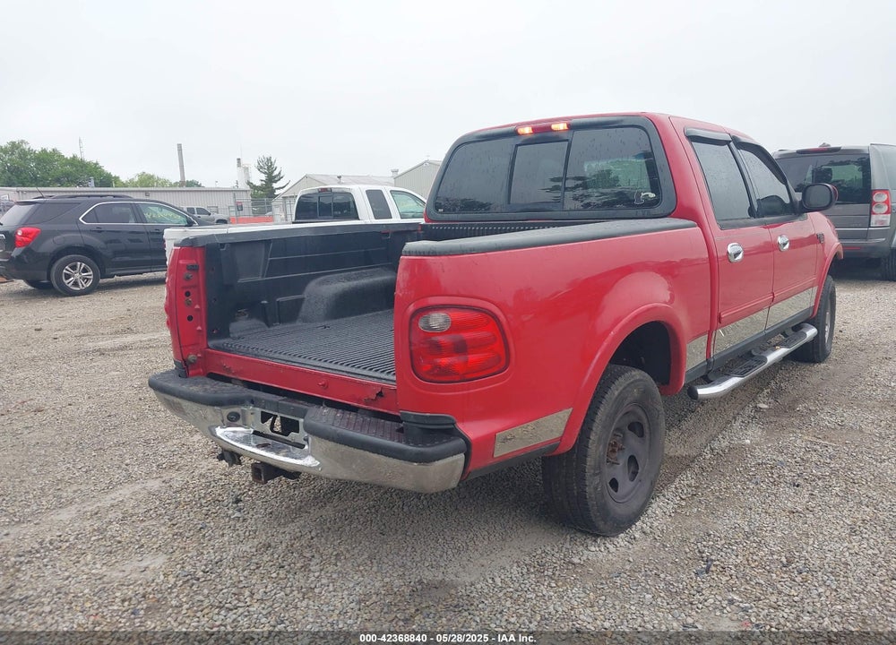 2002 FORD F-150 LARIAT/XLT VIN: 1FTRW08L52KD19373