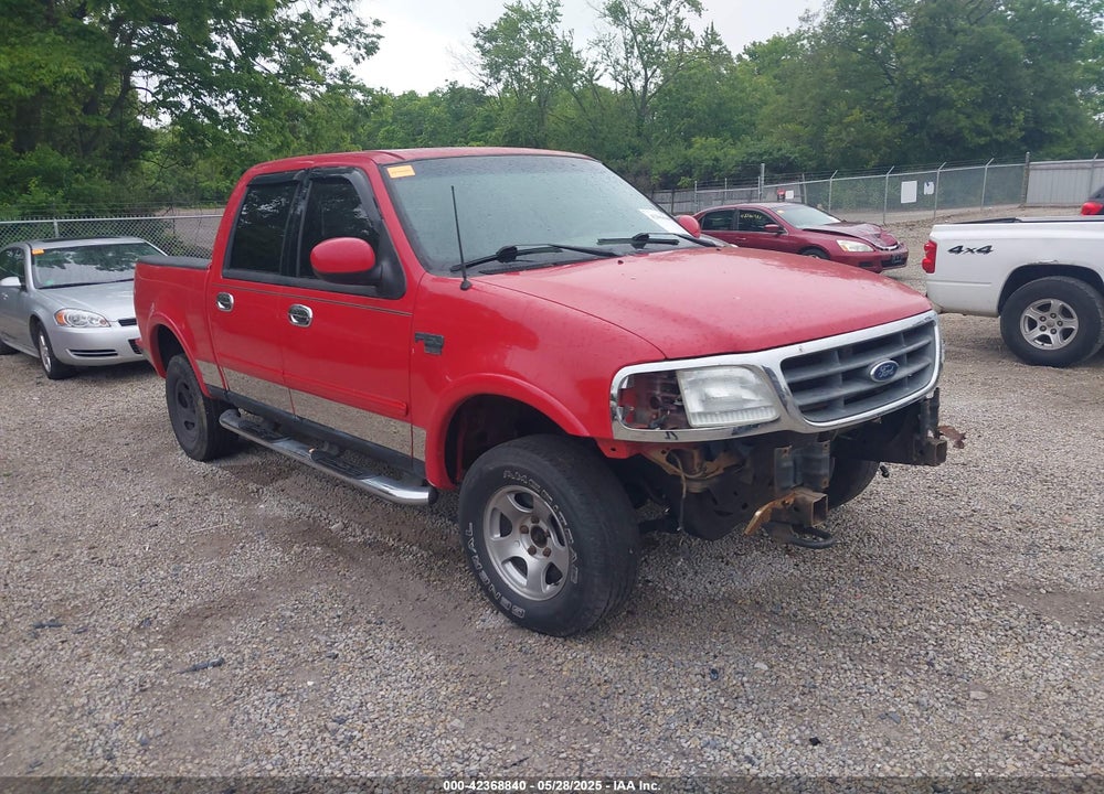 2002 FORD F-150 LARIAT/XLT VIN: 1FTRW08L52KD19373