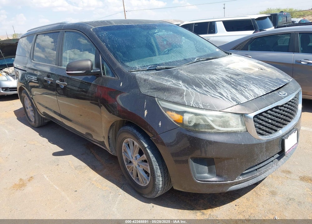 2015 KIA SEDONA LX VIN: KNDMB5C14F6080034