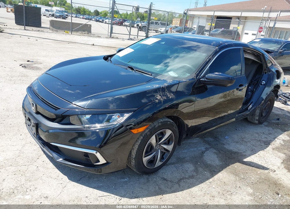 2019 HONDA CIVIC LX VIN: 19XFC2F61KE017134