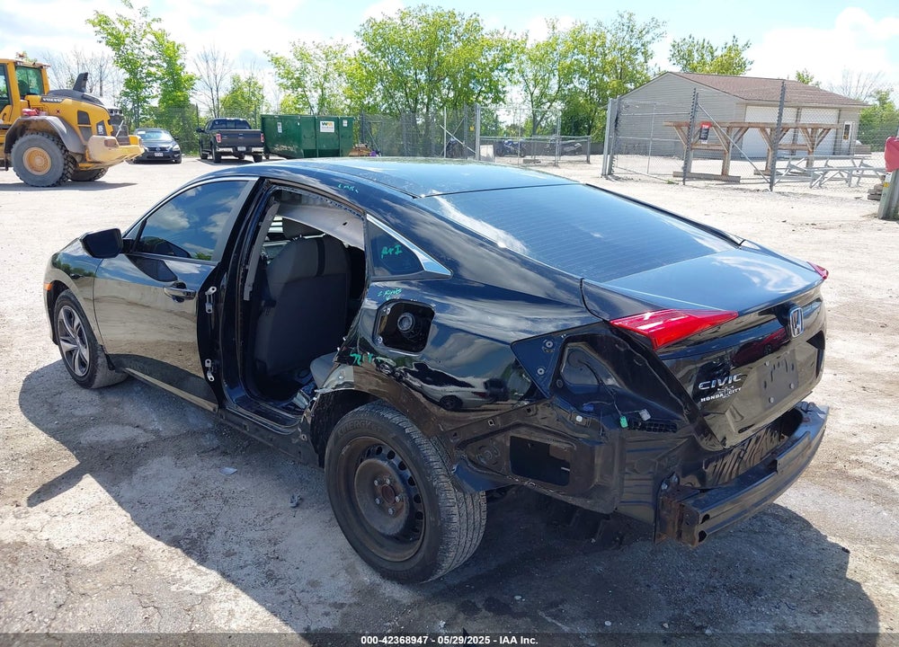 2019 HONDA CIVIC LX VIN: 19XFC2F61KE017134