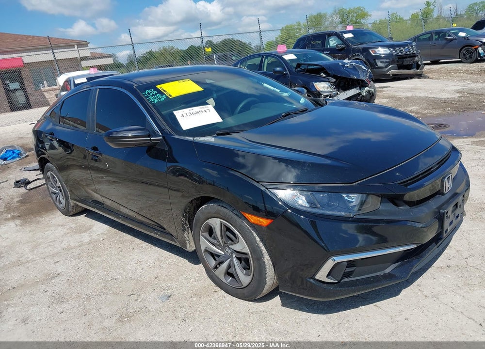 2019 HONDA CIVIC LX VIN: 19XFC2F61KE017134