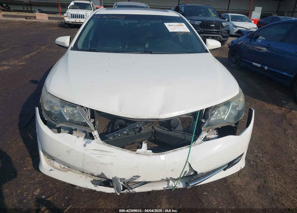 2012 TOYOTA CAMRY SE VIN: 4T1BF1FK5CU612077