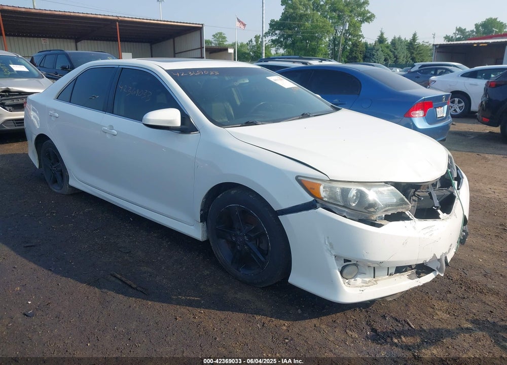 2012 TOYOTA CAMRY SE VIN: 4T1BF1FK5CU612077