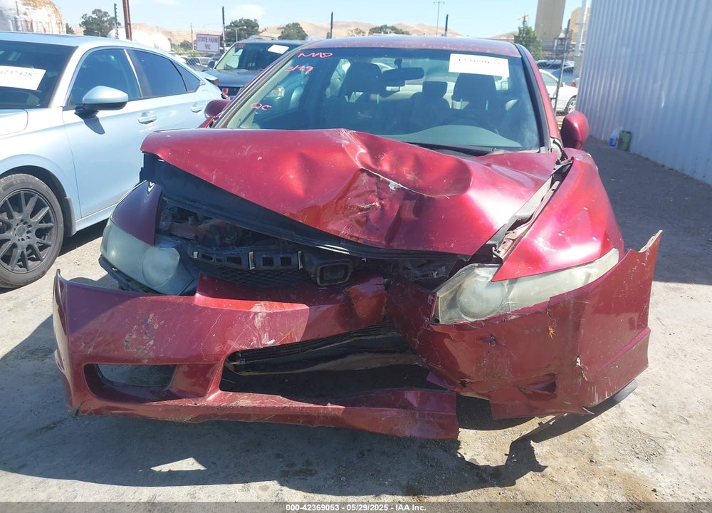 2010 HONDA CIVIC LX VIN: 19XFA1F54AE057116