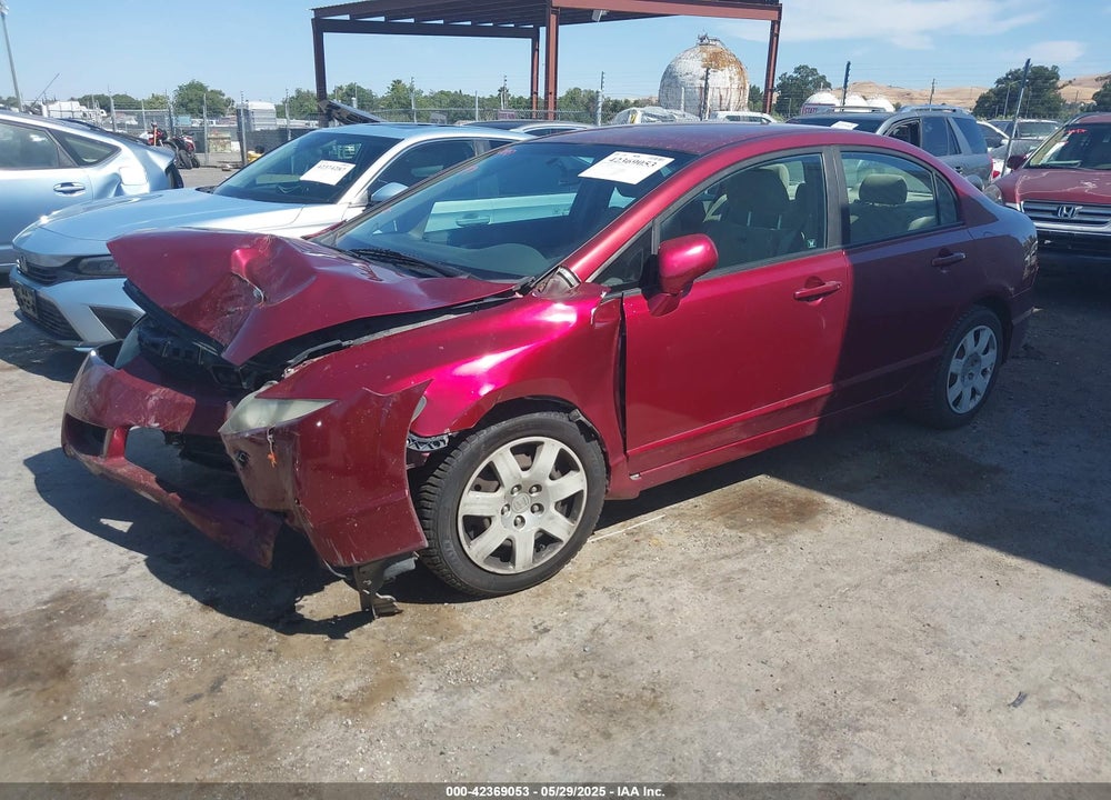 2010 HONDA CIVIC LX VIN: 19XFA1F54AE057116