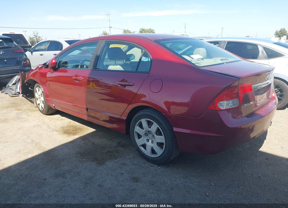2010 HONDA CIVIC LX VIN: 19XFA1F54AE057116