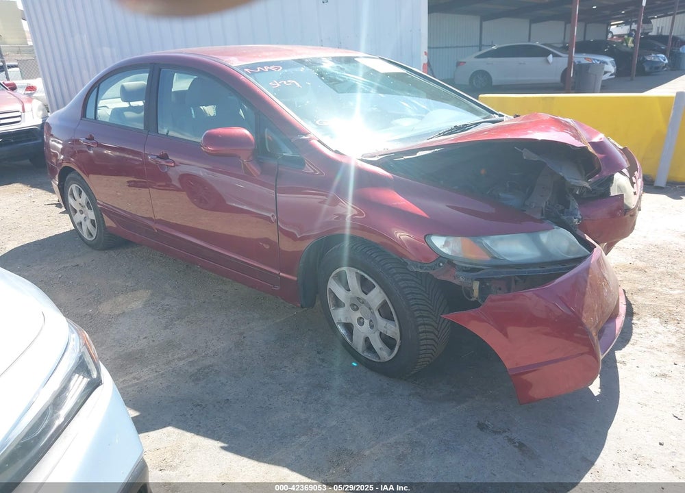 2010 HONDA CIVIC LX VIN: 19XFA1F54AE057116
