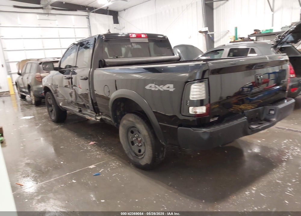 2019 RAM 1500 CLASSIC WARLOCK 4X4 6'4 BOX VIN: 1C6RR7GG1KS653296