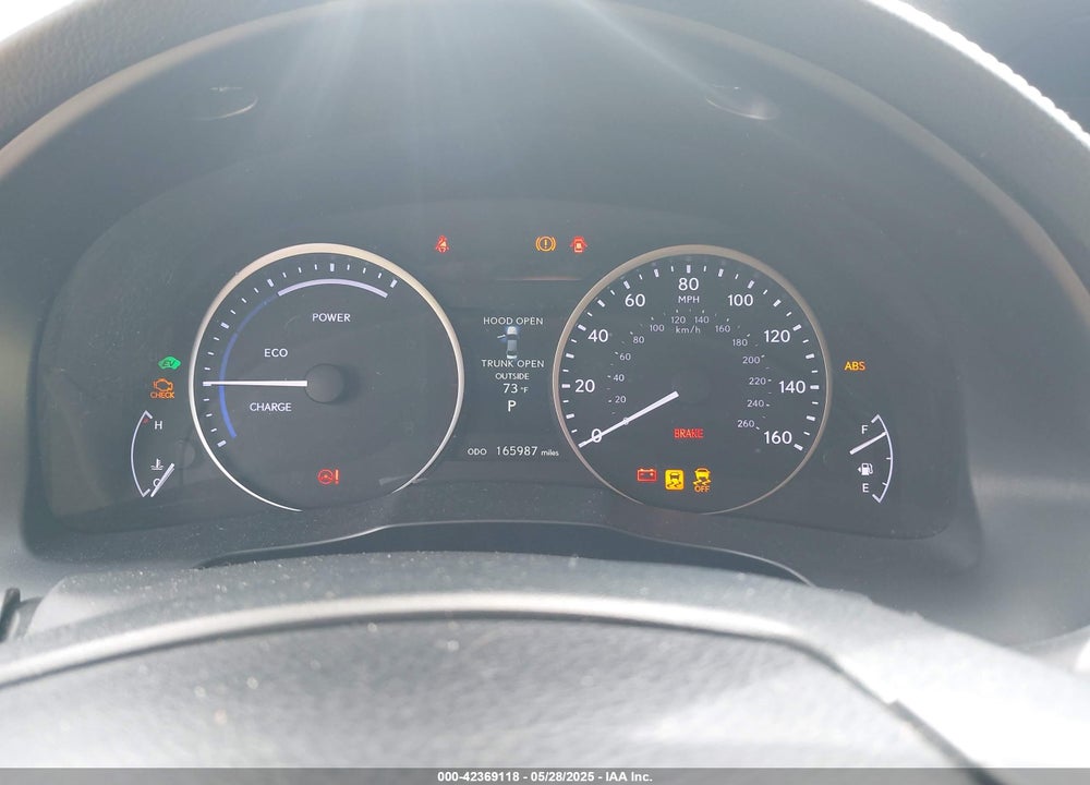 2013 LEXUS ES 300H VIN: JTHBW1GG4D2012046