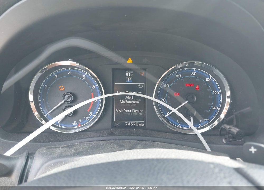 2019 TOYOTA COROLLA VIN: 5YFBURHE7KP879653