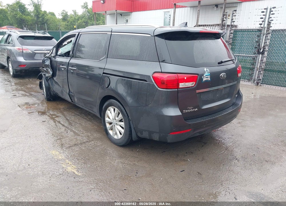 2017 KIA SEDONA EX VIN: KNDMC5C11H6263620