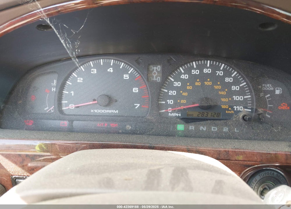 2000 TOYOTA 4RUNNER LIMITED V6 VIN: JT3HN87R0Y9036323