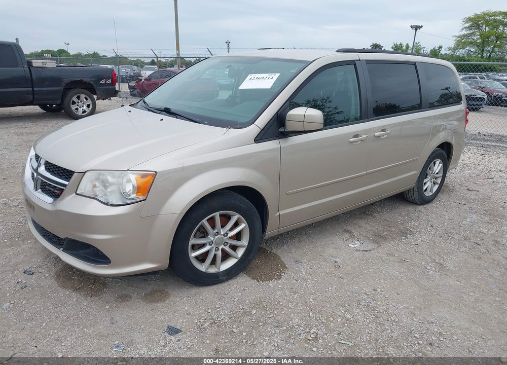 2014 DODGE GRAND CARAVAN SXT VIN: 2C4RDGCG2ER372983