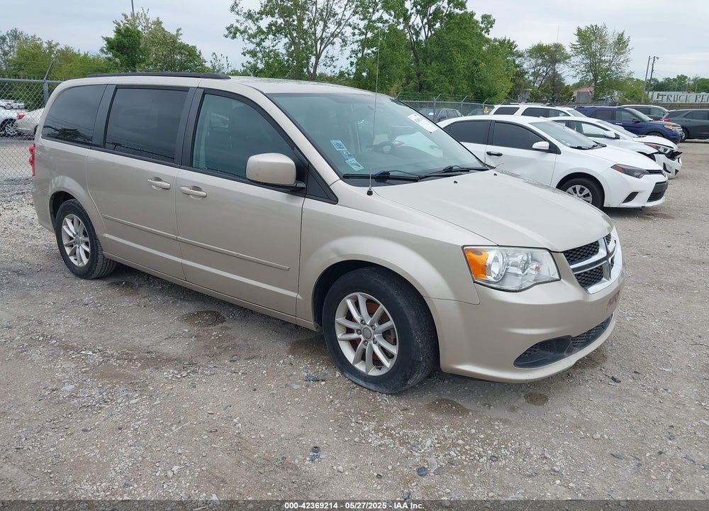 2014 DODGE GRAND CARAVAN SXT VIN: 2C4RDGCG2ER372983